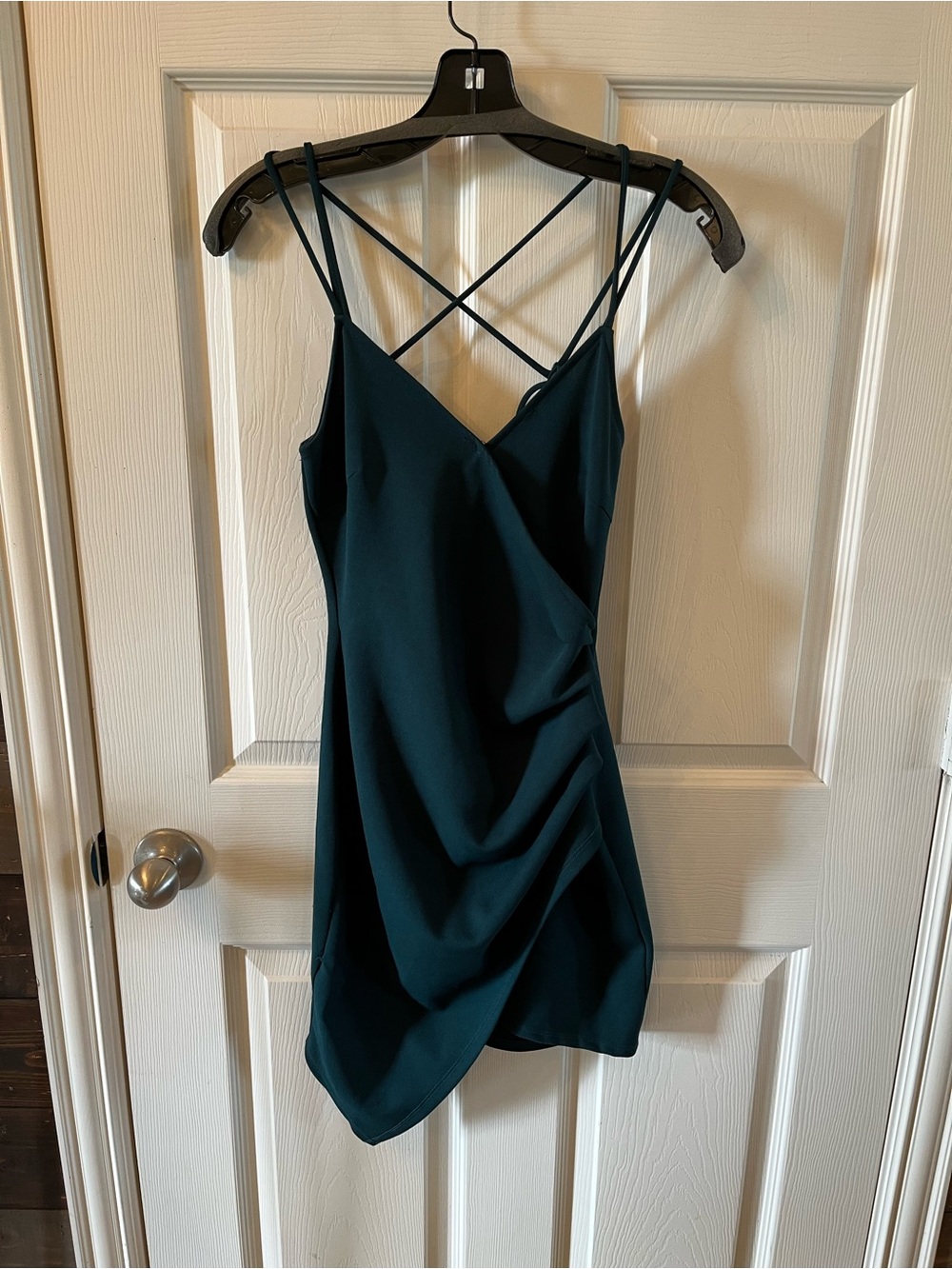 Windsor Semi-Formal Elegant Green Mini Dress, Small